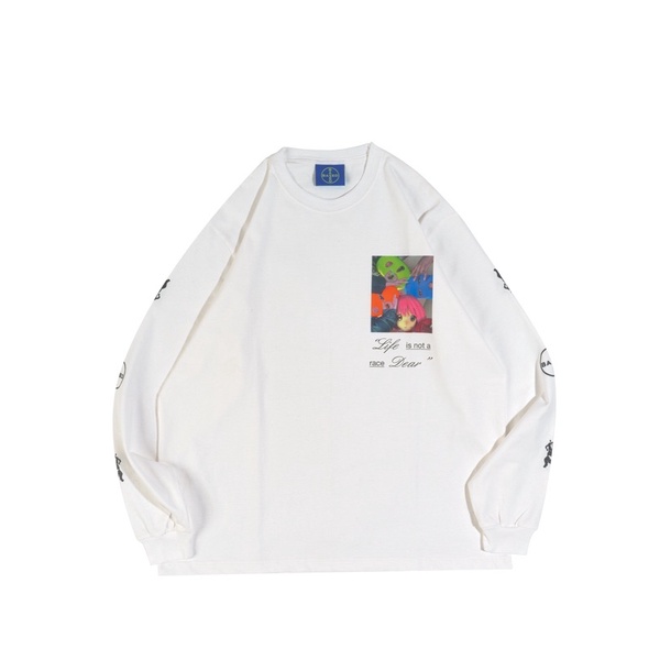 BASED CLUB - NOT A RACE WHITE LS ORIGINAL (PONTTE STORE)