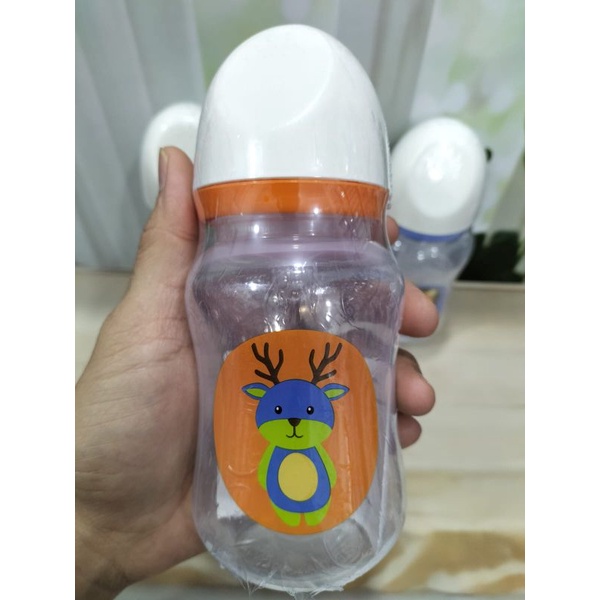 Botol Susu Wide Neck Bunny Karakter Lucu BPA Free 250 Ml/125Ml ADW 3006