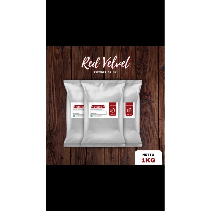 

Red velvet powder 1 kg/othello powder/bubuk red velvet premium