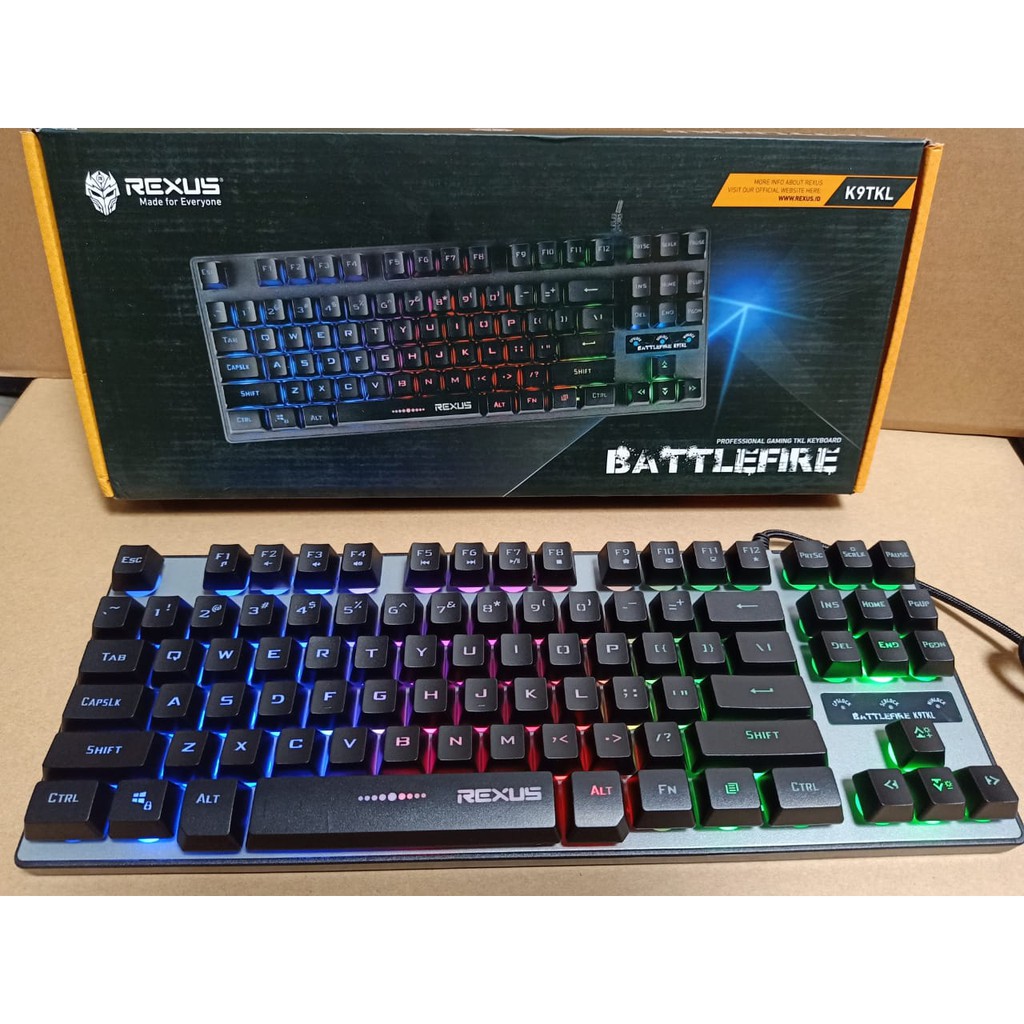 Rexus Keyboard Gaming K9TKL - K9 TKL