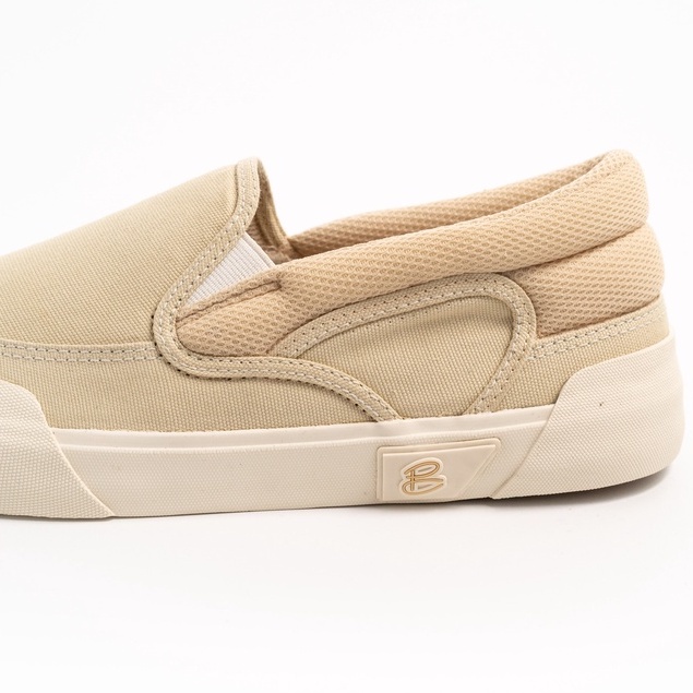 Patrobas Cloud Slip On Beige Original Sepatu Slip On Patrobas