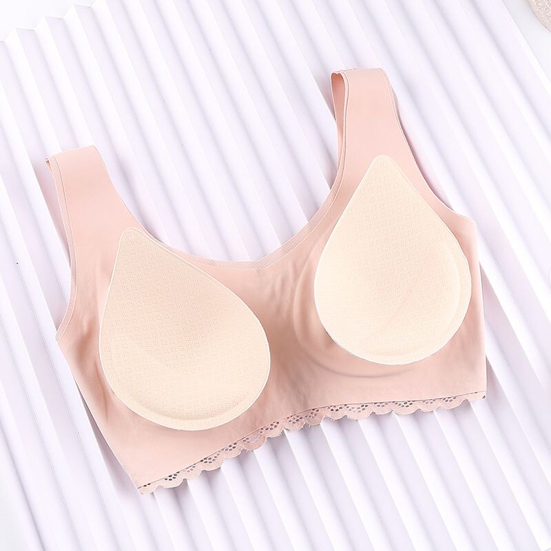Blackpink BH Wanita Lateks Renda Pakaian Dalam Bra Push Up Mulus 1248