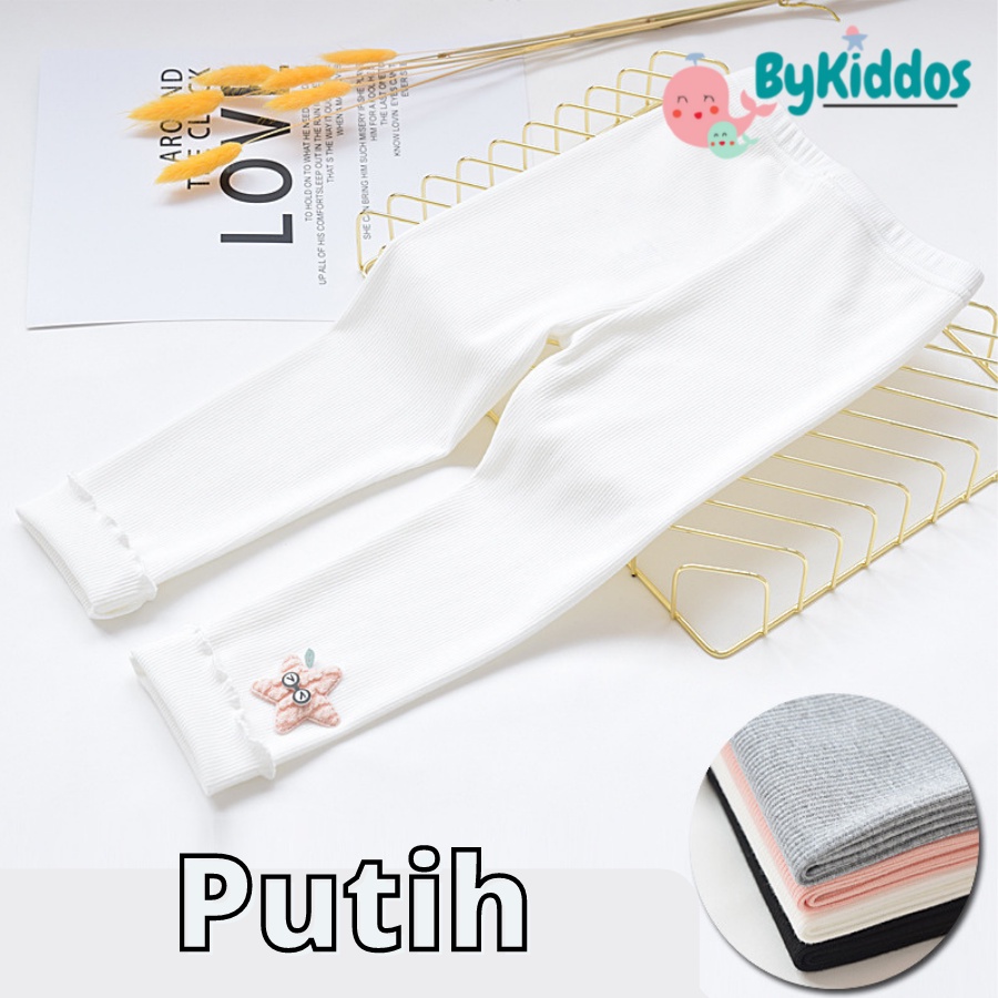 ByKiddos - Legging Anak Perempuan Import / Leging Impor Bayi / Celana Panjang Anak Perempuan Motif STAR