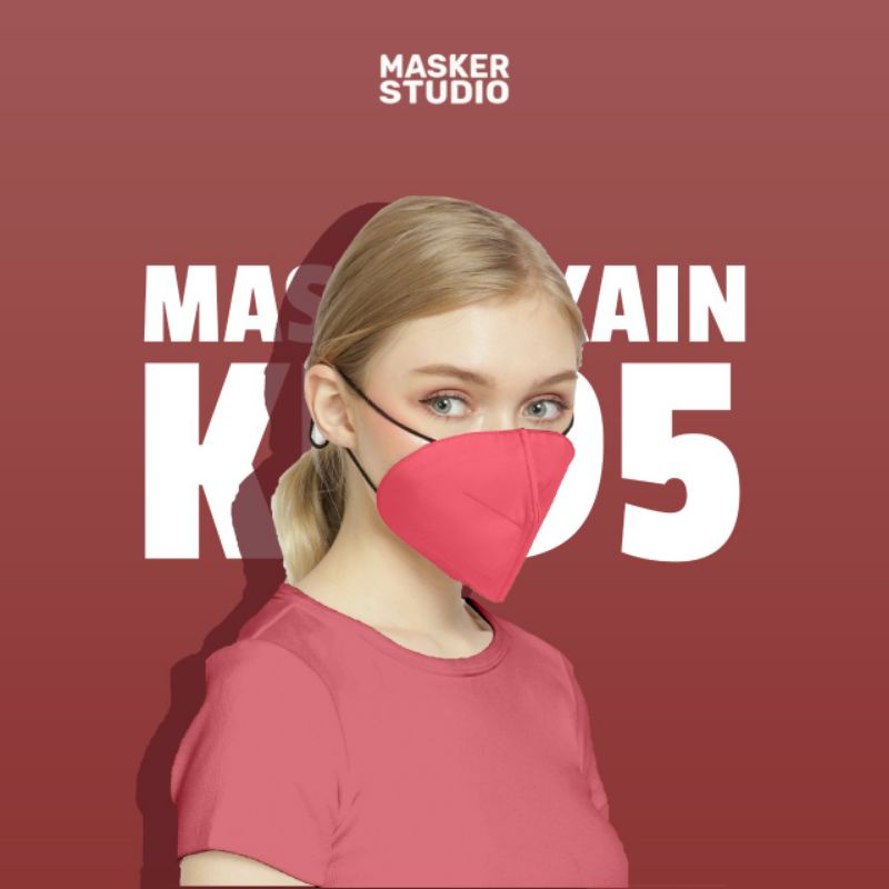 Masker Kain KN95 5Ply (Water Repellent &amp; Anti-Microbial) by Masker Studio
