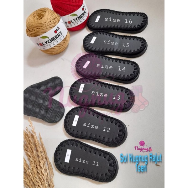 Sol Sepatu Rajut anak / NR01 /seri