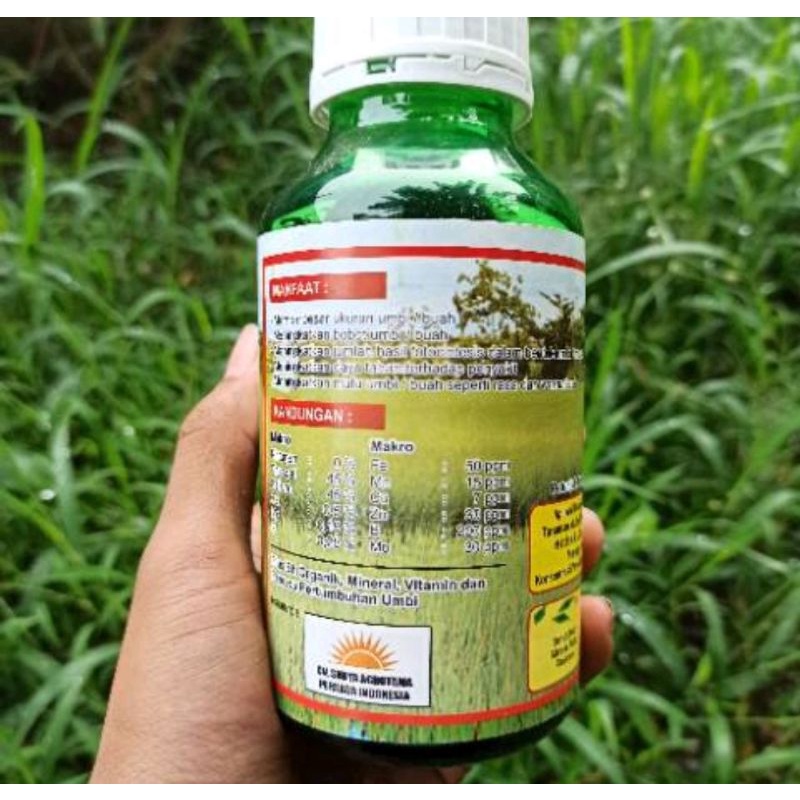 Sale..Kalium Phospat Pupuk Cair Pembesar Umbi Pembesar Buah Tanaman Anti Rontok 500ml Tinggi Kalium