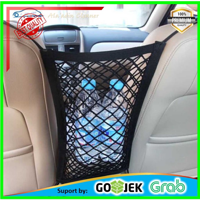 Car Net Storage Jaring Penyimpan Barang Jok Mobil RTG061 Kuat Dengan Kapasitas Banyak OMRSJFBK