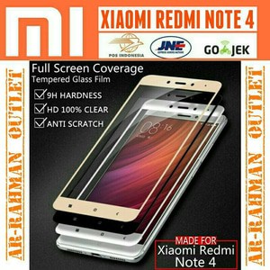 Xiaomi Redmi Note 4 4x mtk Anti Gores Warna color Tempered