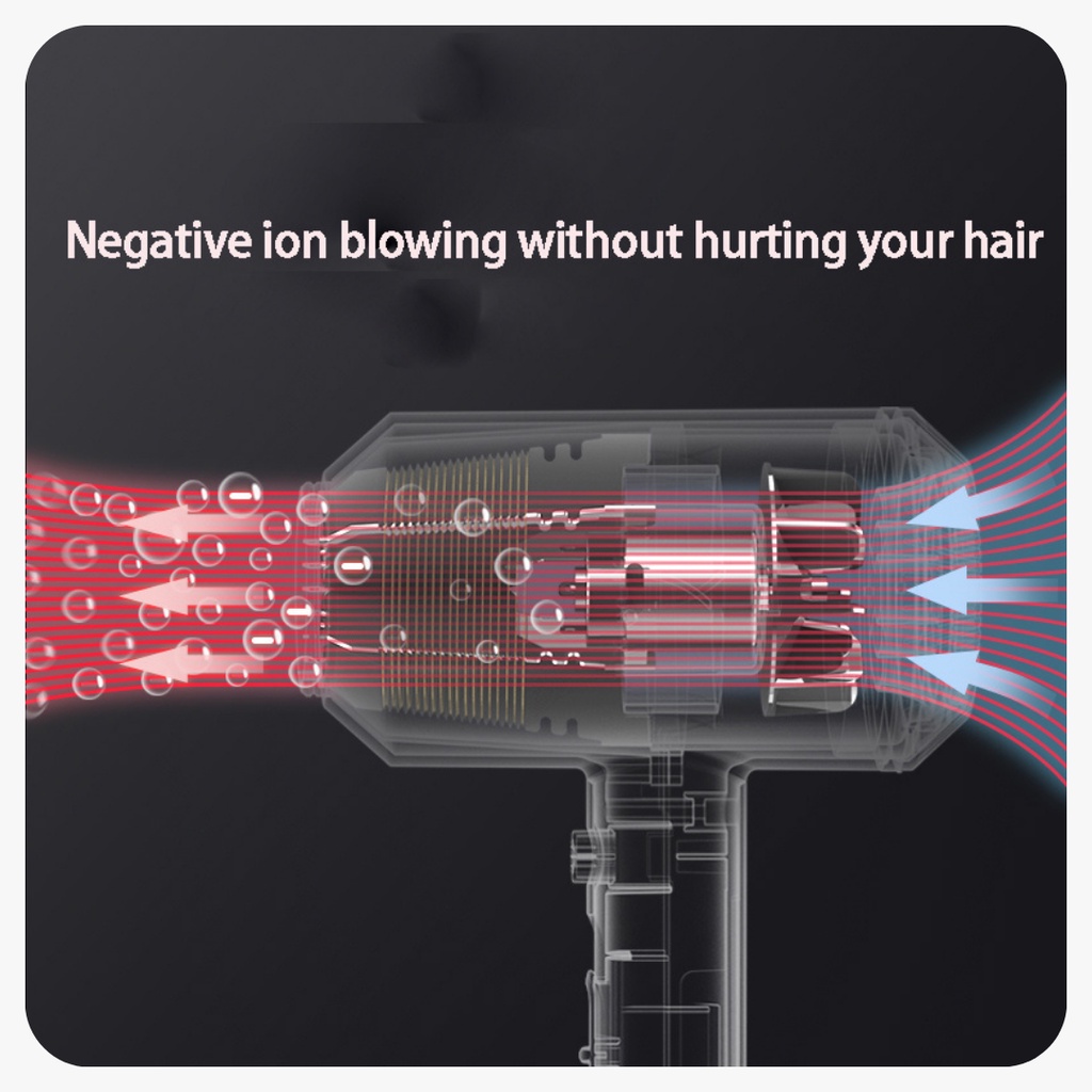 KONKA HAIR DRYER IONIC | PENGERING RAMBUT - KG-1601