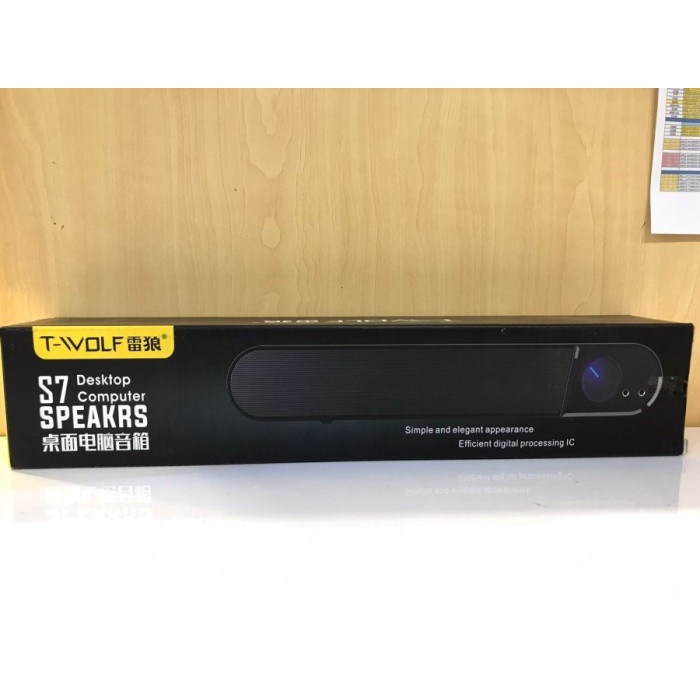 T-WOLF S7 SPEAKER SOUNDBAR BLUETOOTH - GARANSI 1 TAHUN