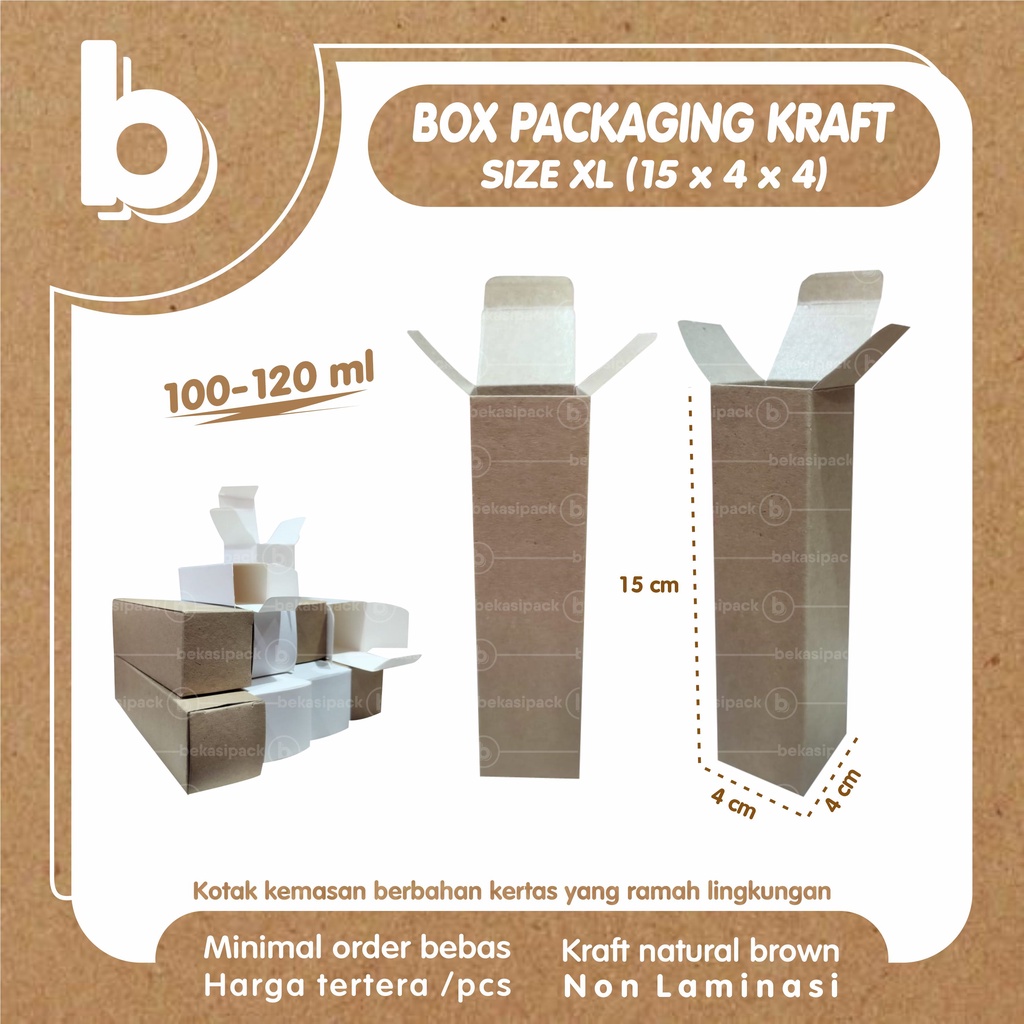 

Box Packaging Kraft XL I BPKX00267