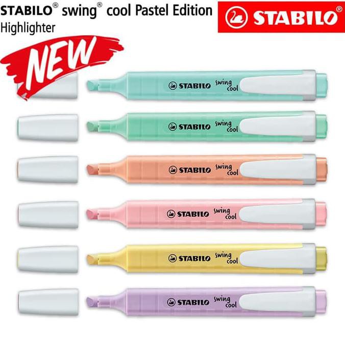 

STABILO SET 6 - Swing Cool Pastel Edition / Highlighter 6 pcs / Pen an MURAH