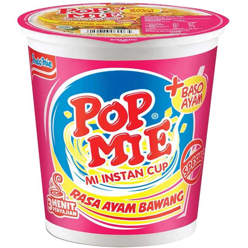 

POP MIE Mi Instan Cup Ayam Bawang 75 g