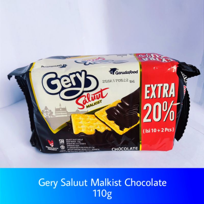 

Gery Saluut Malkist Chocolate 110g