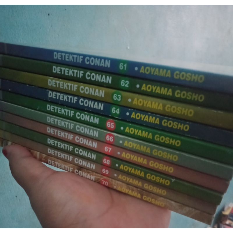 detektif conan vol 61-70 ( set)
