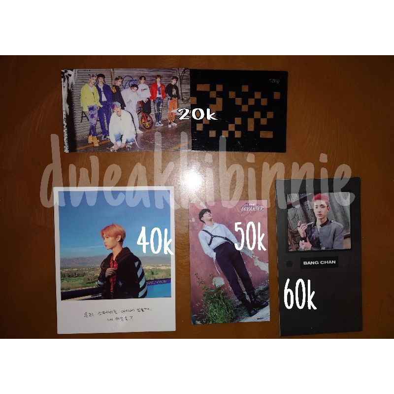 WTS PC CHAN CHANGBIN POLA GO LIVE FELIX