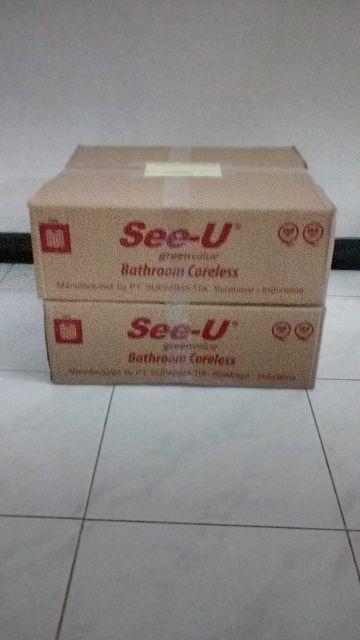 Tissue See U Bathroom Coreless / Tissue See U Roll ( Grosir  )