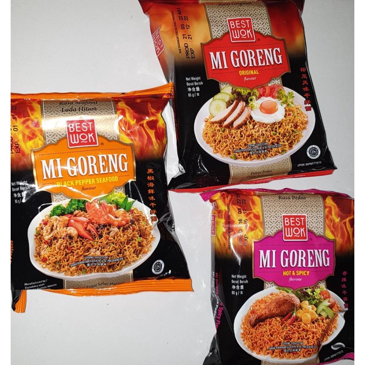 

BEST WOK Mie Goreng 85gram