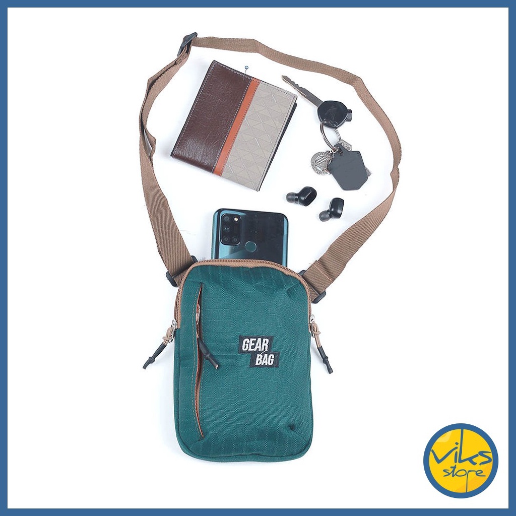 Tas Sling Bag Gantung Mini Hp Kartu Multi Fungsi Serbaguna Tas Uang Tas Kecil Tas Leher Tas Kunci