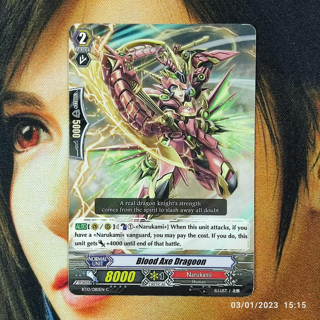 vanguard blood axe dragon BT10 C original