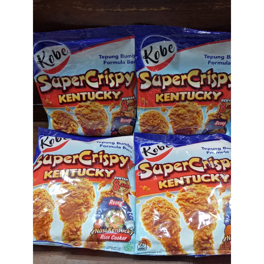 Tepung bumbu kobe 200g tepung tempe tepung pisang tepung bakwan tepung kentucky super crispy krispy