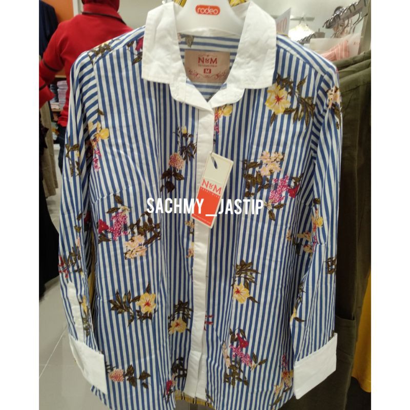 kemeja cewek novel mice