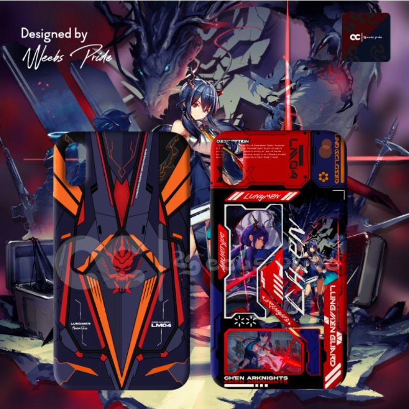 Phone case Arknights - Chen - Weebs.pride