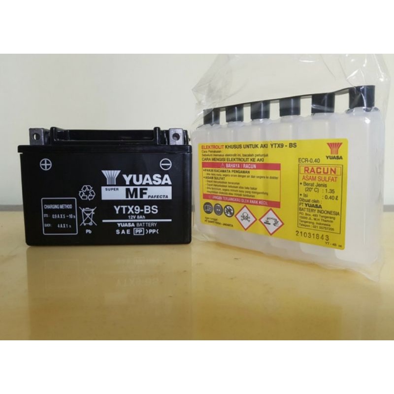 AKI MOTOR PIAGGIO ZIP YUASA YTX9