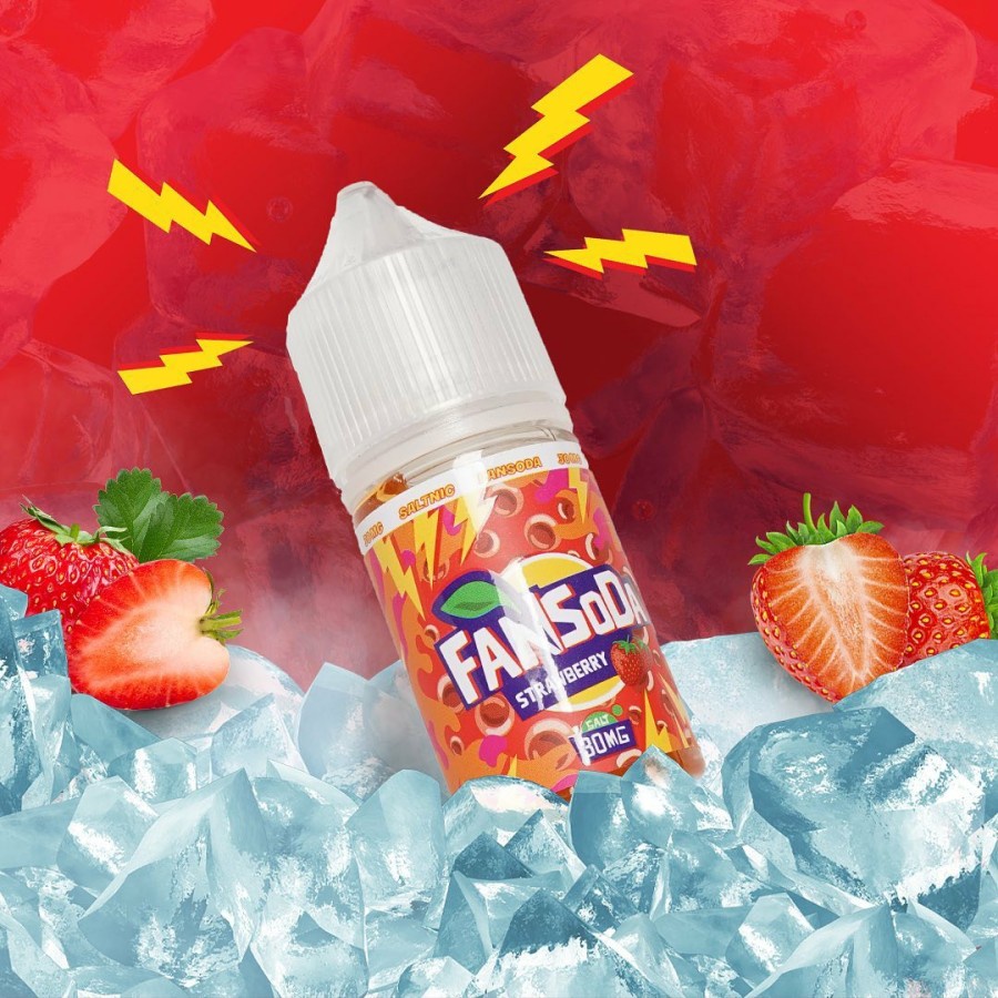 FANSODA AUTHENTIC FANSODA SALT NIC LIQUID SERIES 30ML 30MG