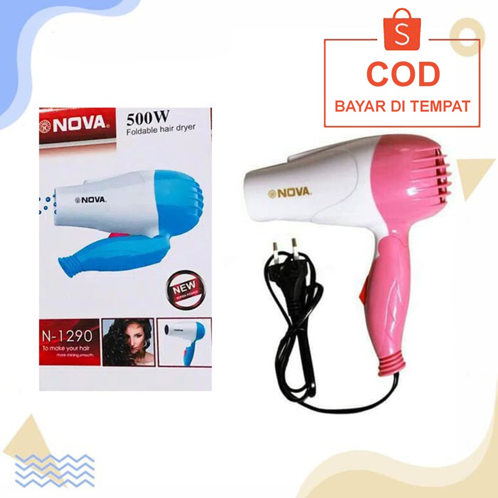 ✅COD Hedrayer Pengering Hair Dryer Perawatan Rambut Creambath Pria Wanita Haidrayer Kucing Mini Nova Original