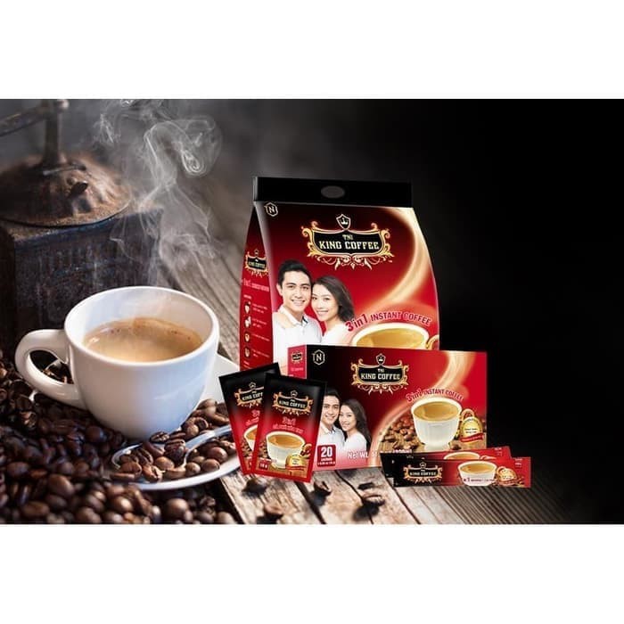 

Kopi Vietnam Trung Nguyen TNI King Coffee 3 in 1 Per Sachet