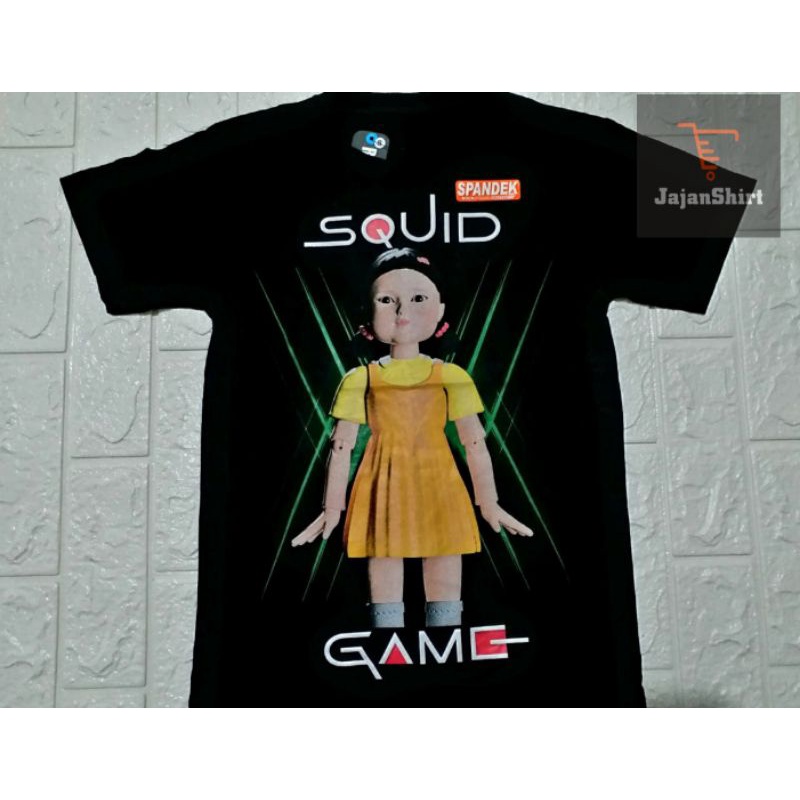 KAOS SQUID GAME / KAOS ANAK / KAOS OBLONG / KAOS SQUID GAME / BAJU SQUID GAME / KAOS BONEKA SQUID GA