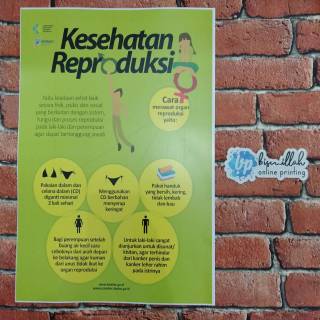 Poster kesehatan menjaga reproduksi | Shopee Indonesia