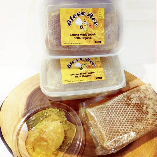 

BLESS BEE MADU SARANG LEBAH 500GR