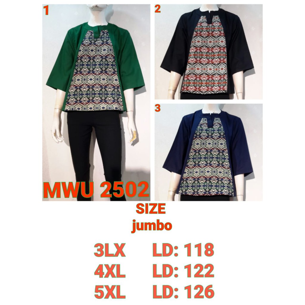 [MWU 2502] Blus/Blouse/Baju/Dress Murah