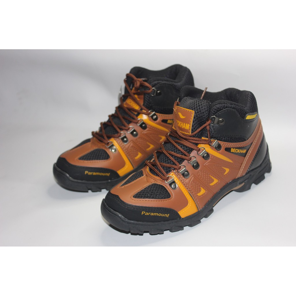 sepatu boot Outdoor Beckham Paramount prado ( sol hitam )