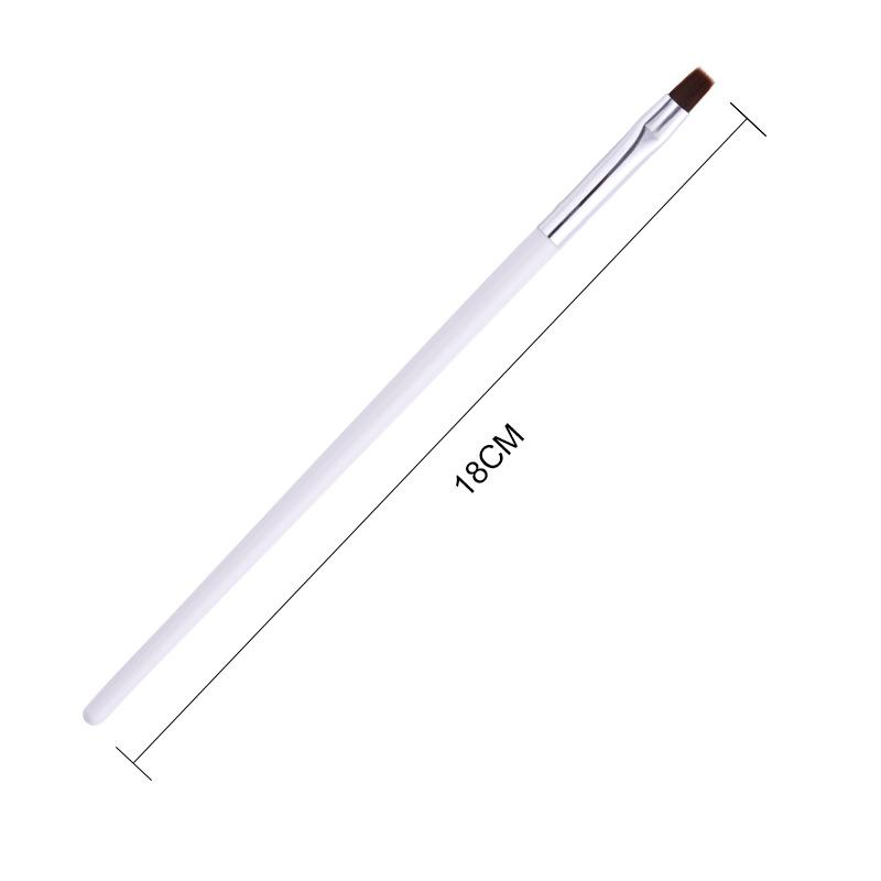1 Pcs UV Gel Nail Liner Brush Rose Gold Painting Drawing Pen Nail Brush Portable Pen Handle Nail Art Tools