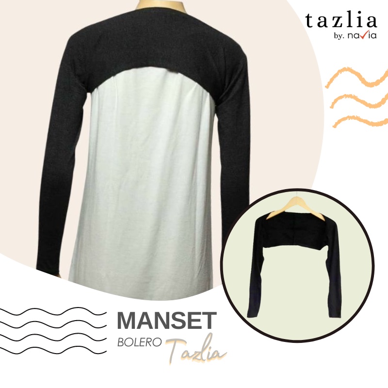 Manset Tangan Sambung Bolero | Manset Punggung Bahan Spandek Rayon Premium