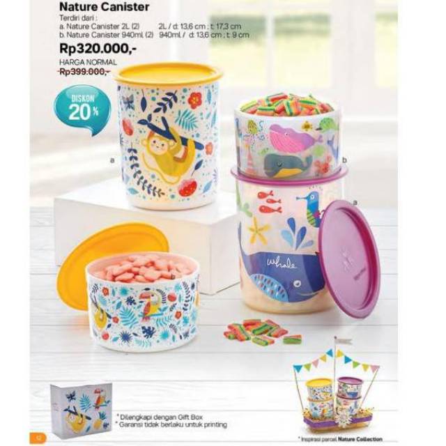 Promo Nature Canister 4 Shopee Indonesia