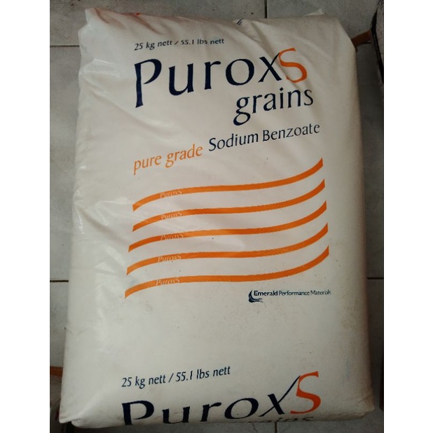 

Natrium Benzoat 250 gr Purox Benzoat Holland