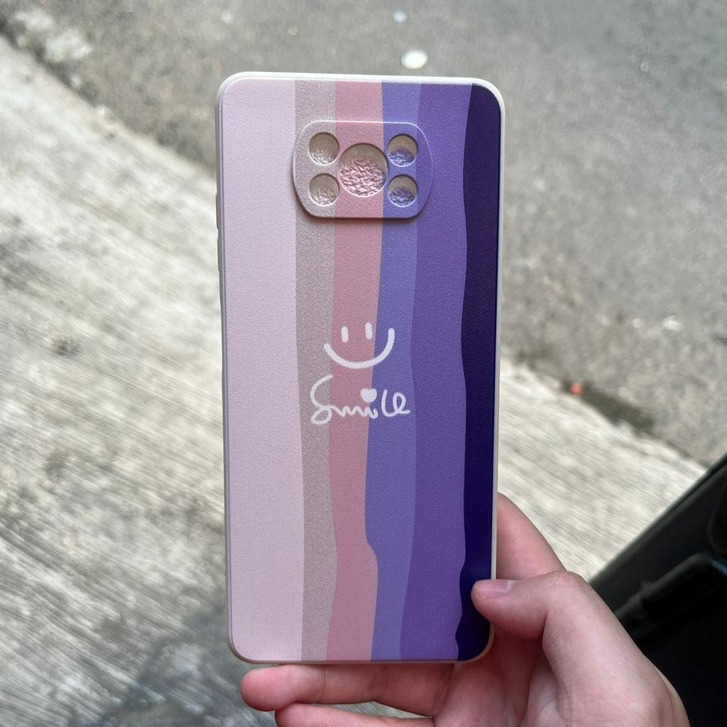 Softcase Motif Rainbow For Infinix Smart 5