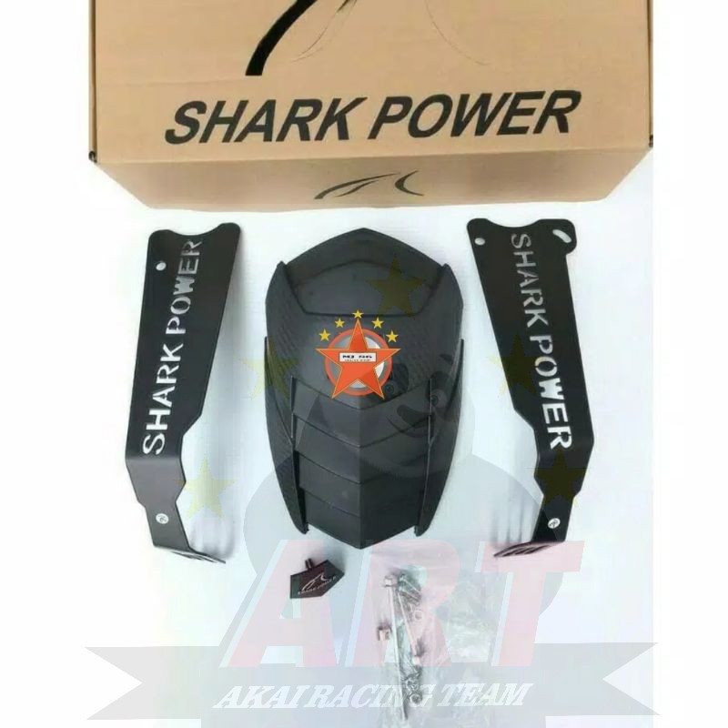 Mud Guard Universal Shark Power Spakbor Belakang Universal | mudguard sharkpower