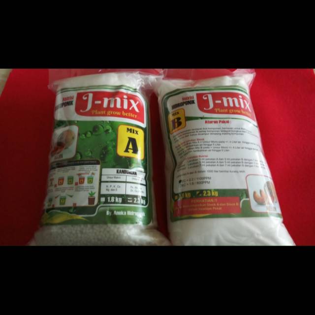 Nutrisi Hidroponik AB Mix Melon Pekatan 5Liter J-Mix