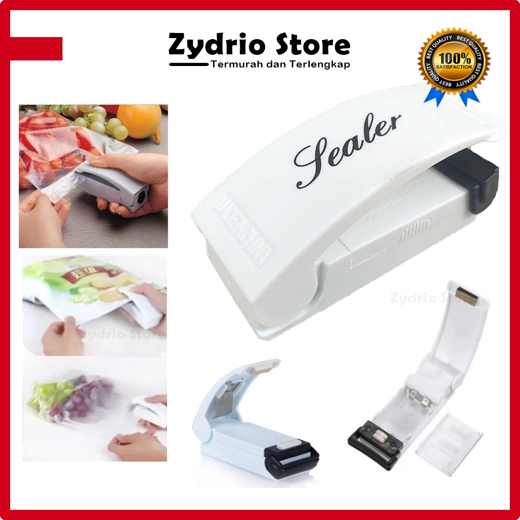 Mini Hand Sealer Makanan / Plastic Sealer Mini Perekat Plastik Baterai