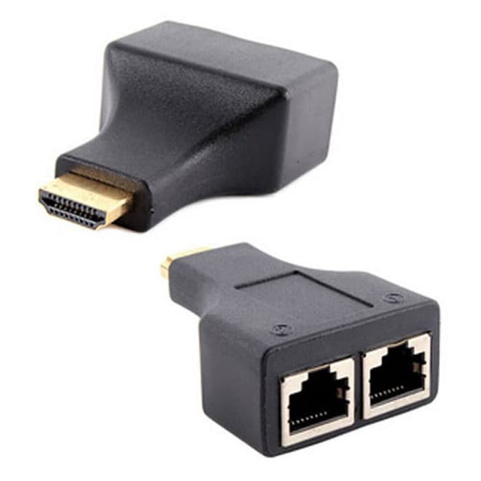 HDMI Extender Max 30M Over Kabel Lan RJ45