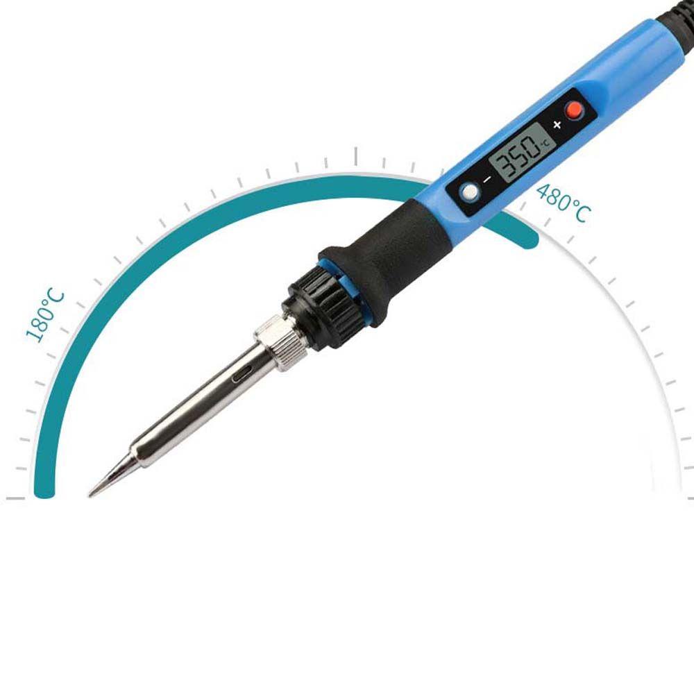 Agustina Solder Kit Solder 80W Iron Pen Welding Irons Stand Tools Pyrography Alat Solder Pen Solder Timah