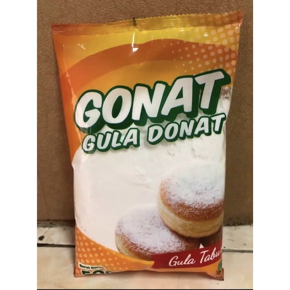 

Gula Donat GONAT 500gr - Gula Tabur Donat / Gula Dingin Kue Kering