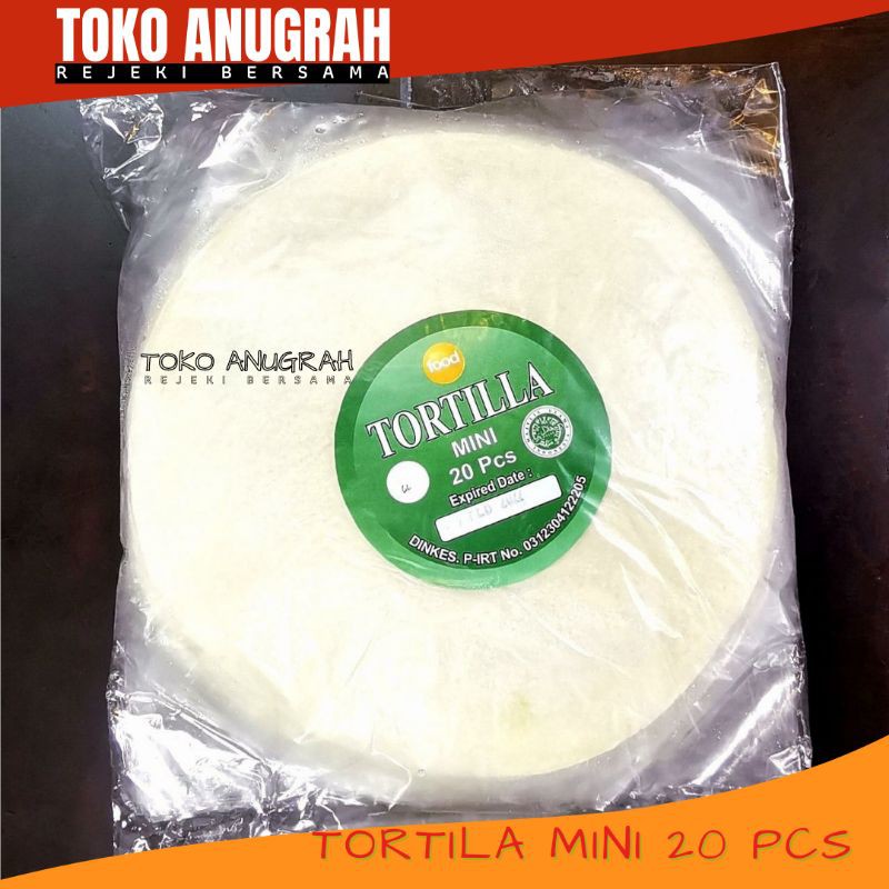 

KULIT TORTILA KECIL 20'S