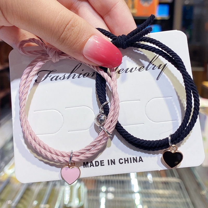 1 Pasang Gelang Couple Magnet Gelang Pasangan Gelang Kekasih Gelang Pacar-8