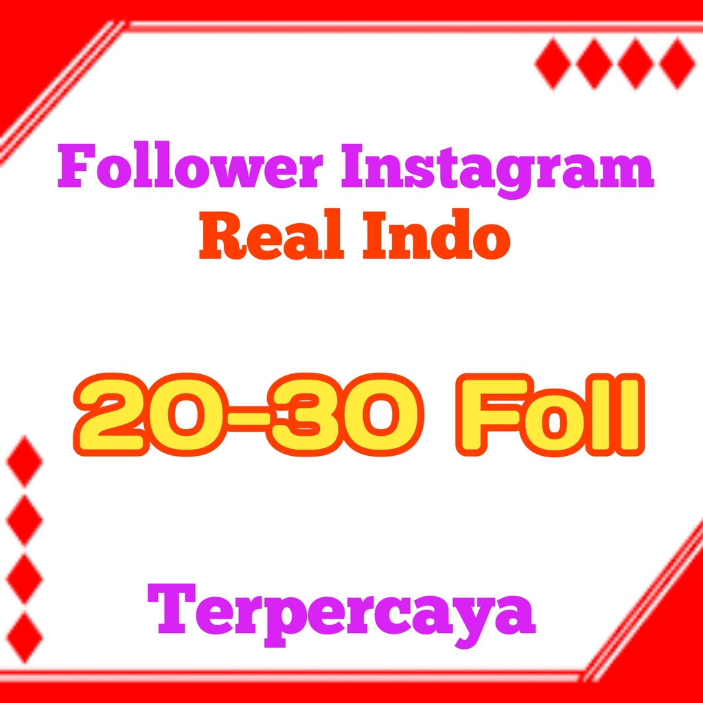FOLLOWERS REAL INSTAGRAM AKTIF